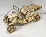 Ford Model T 1910 (Tin Lizzie, Blechliesel) als 3D Laser Cut Großmodell aus Holz